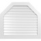 Ekena Millwork Octagonal Top Surface Mount PVC Gable Vent: Functional, w/ 3-1/2"W x 1"P Standard Frame, 40"W x 36"H GVPOT40X3601SF - alternate 1